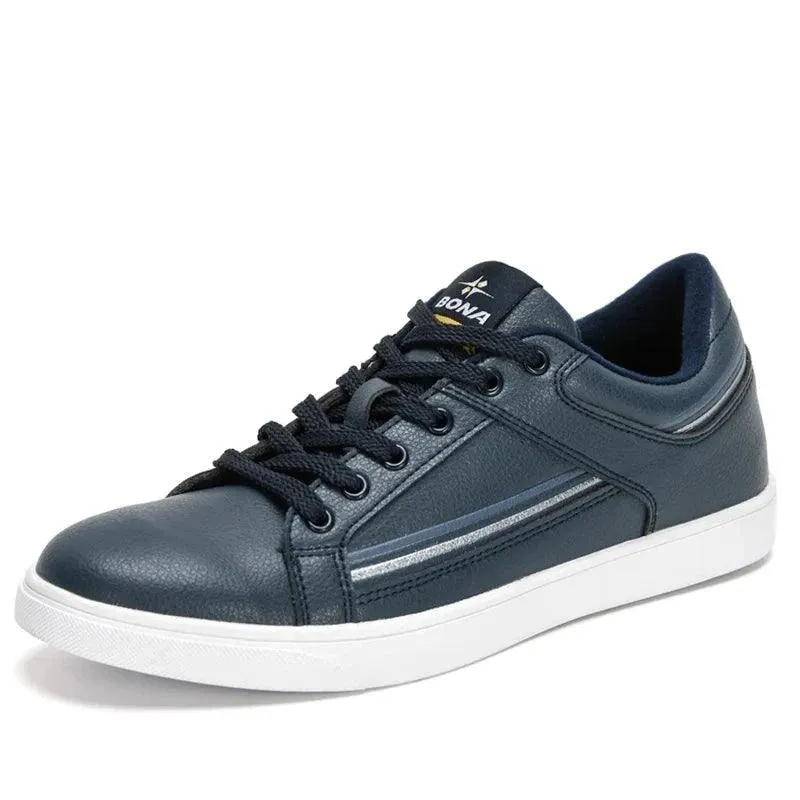 69913 Men's Casual Shoes - Vulcanized Flat - Breathable Sneakers