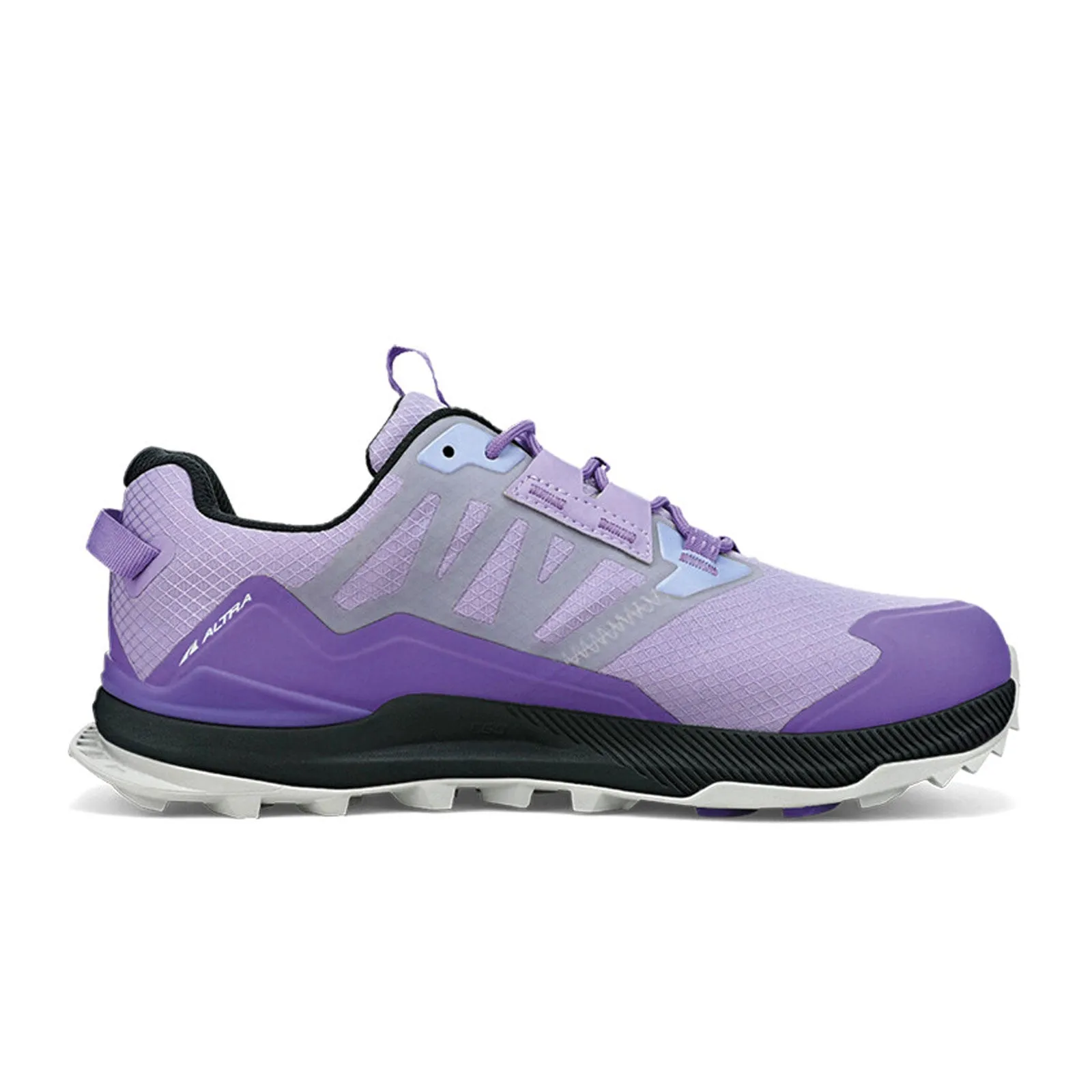 Altra Lone Peak All Weather Low 2 Trail Shoe (Women) - Gray/Purple