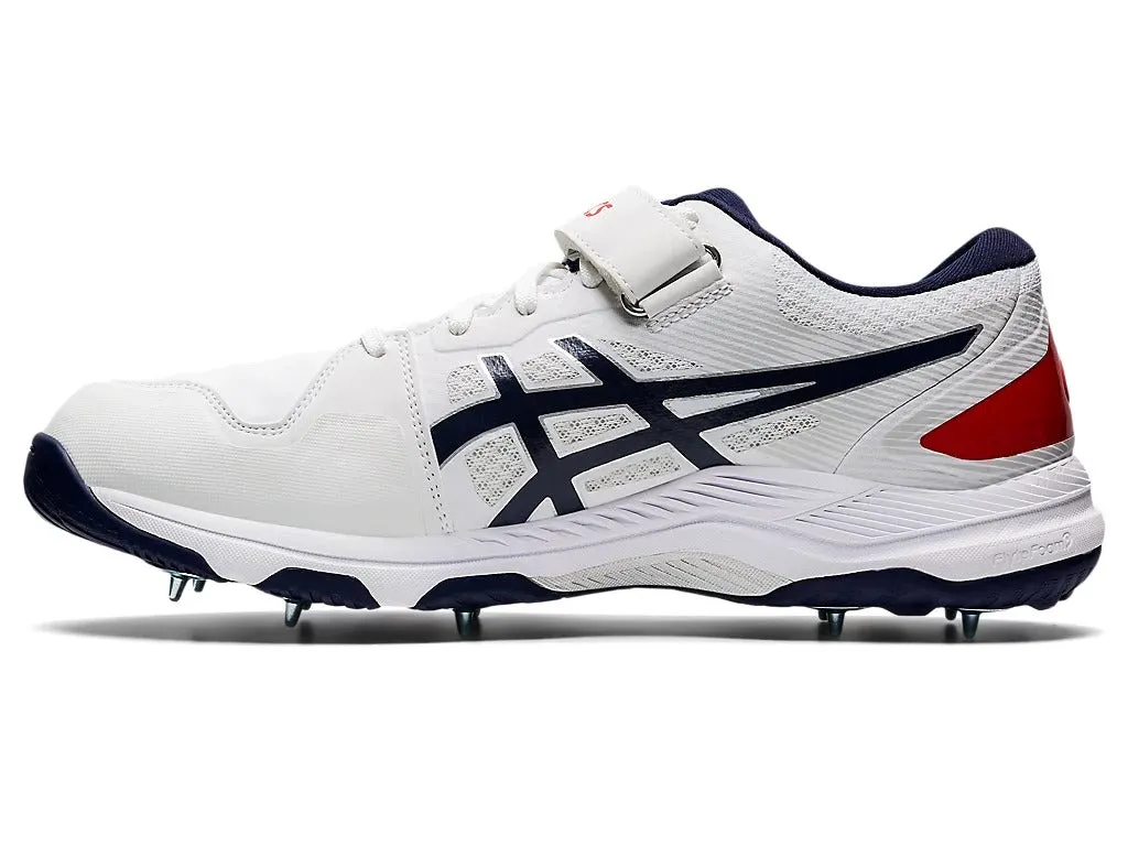 Asics Speed Menace FF Men's Cricket Shoe - White/Peacoat