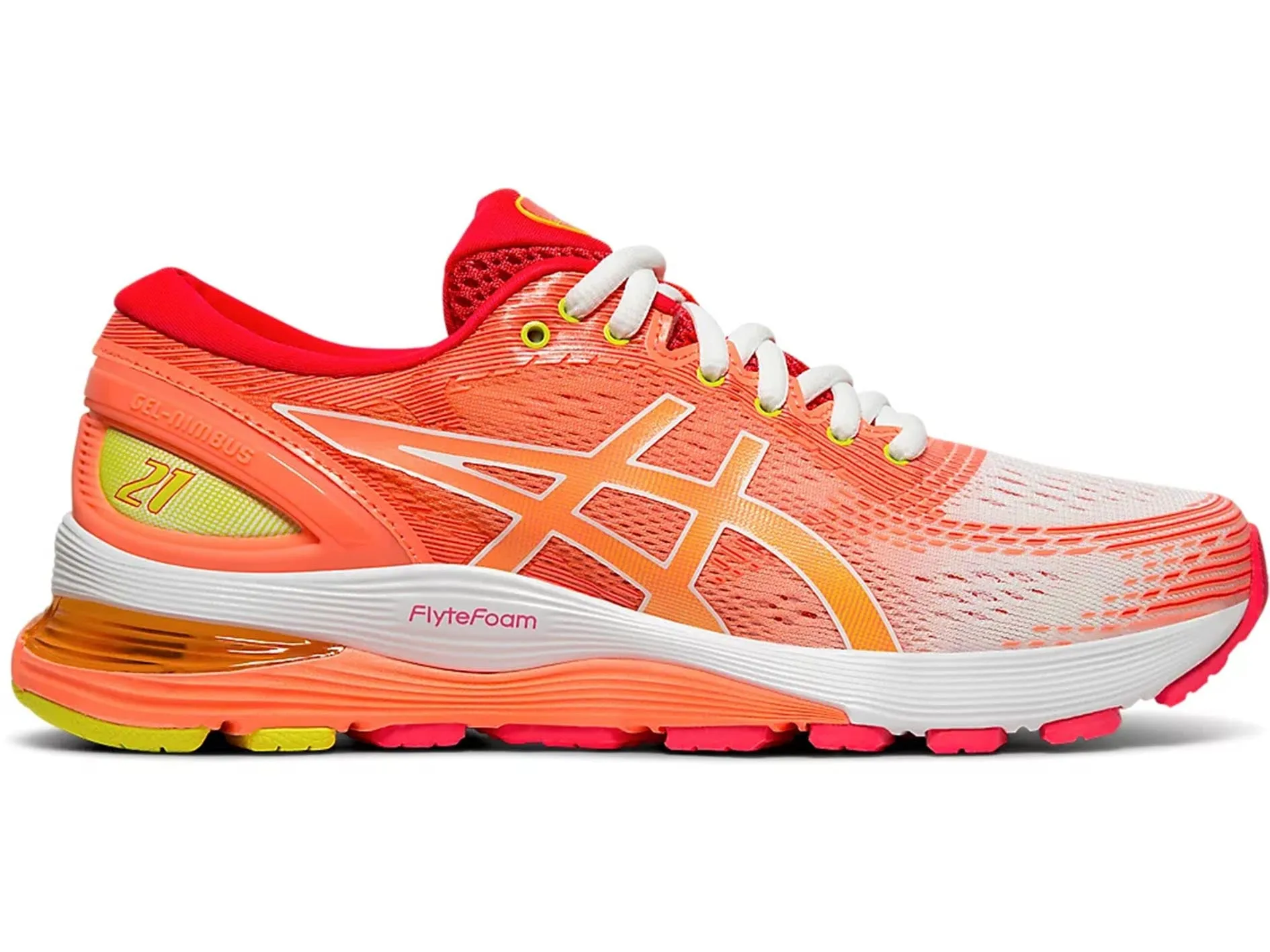 Asics Womens Gel-Nimbus 21 <br> 1012A611 100