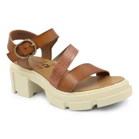 'Blowfish Malibu' Women's Capetown Sandal - Wood Dile / Dyecut / Amazon Rawhide