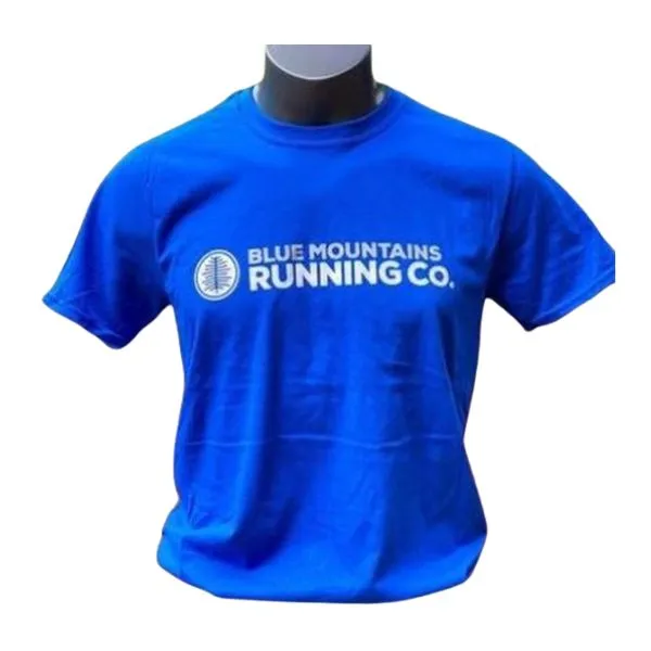 Blue Mountains Running Co Logo Tee Mens