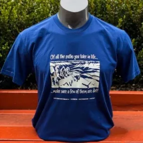 Blue Mountains Running Co Mens Tee Trails