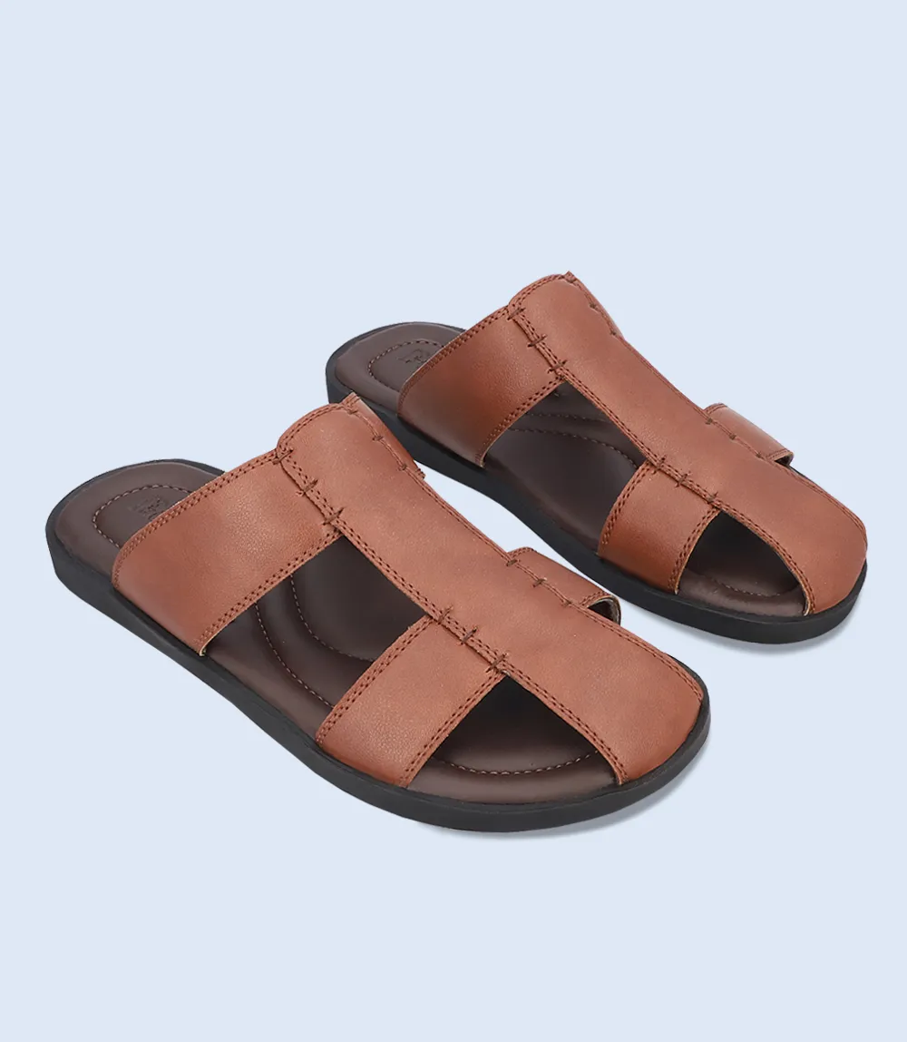 BM4983-TAN-Men Slipper