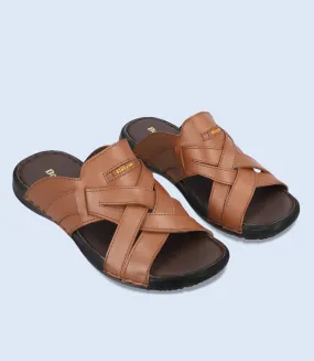 BM5670-TAN-Men Slipper