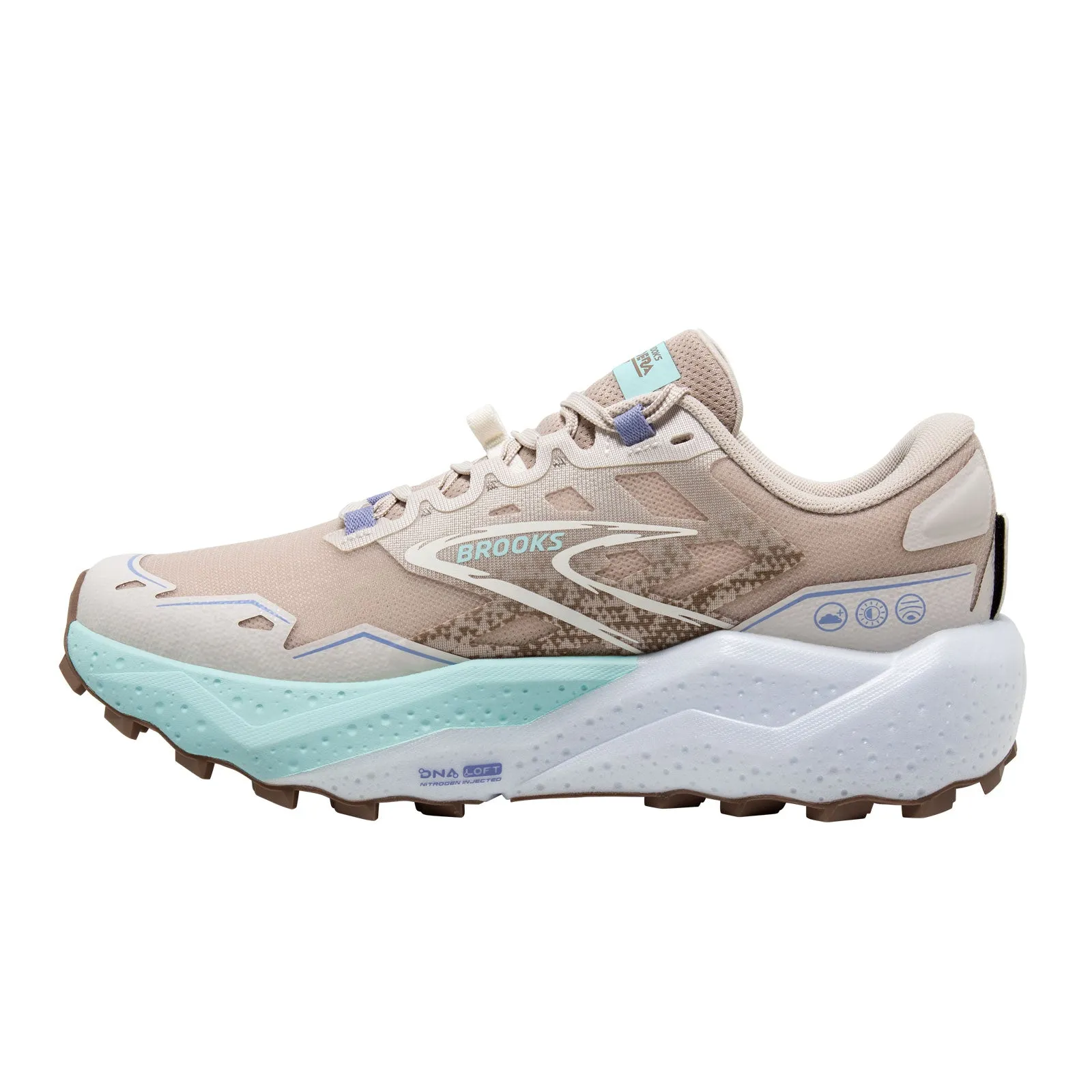 Brooks Caldera 7 (Women) - Chateau Gray/White Sand