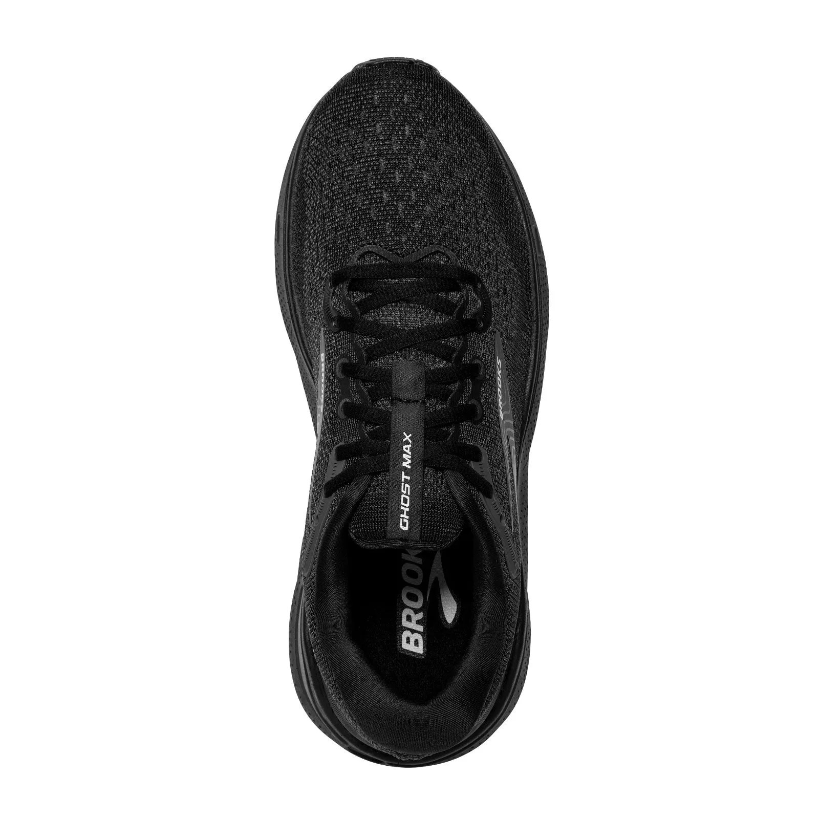 Brooks Ghost Max Running Shoe (Men) - Black/Black/Ebony