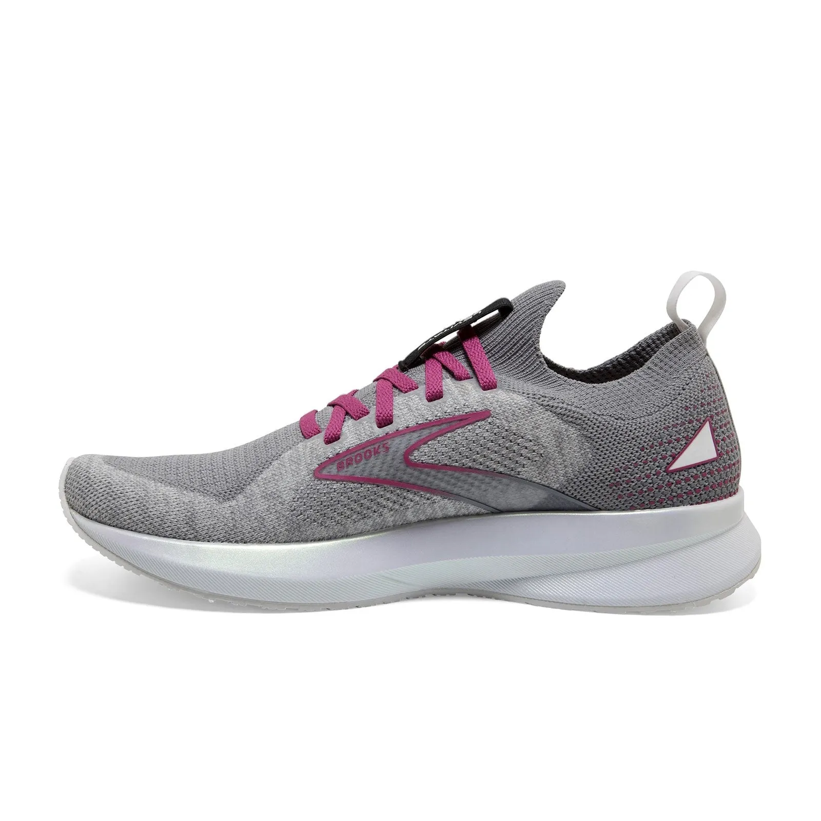 Brooks Levitate Stealthfit 5 (Women) - White/Gray/Baton Rouge