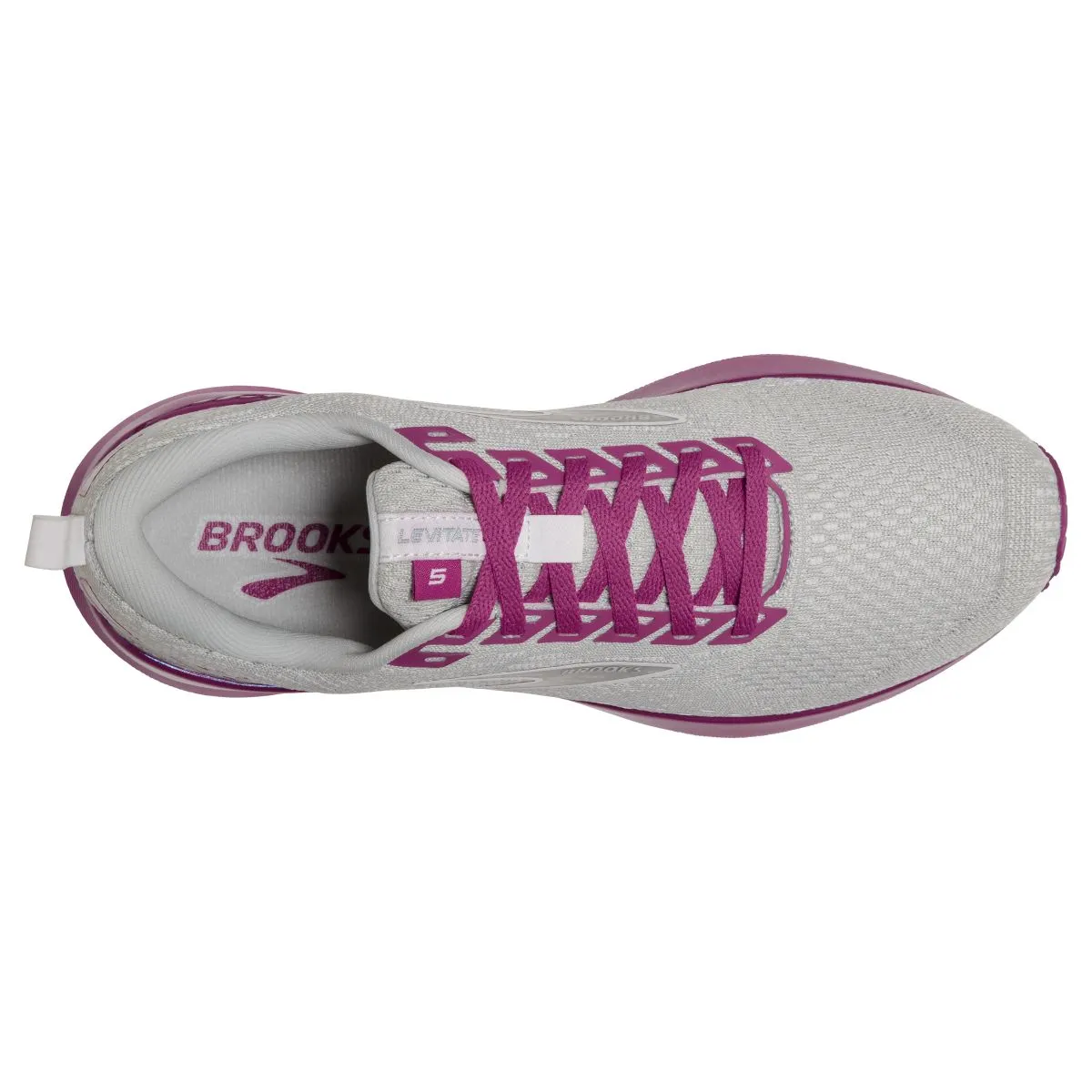 'Brooks' Women's Levitate GTS 5 - Grey / Lavender / Baton Rouge