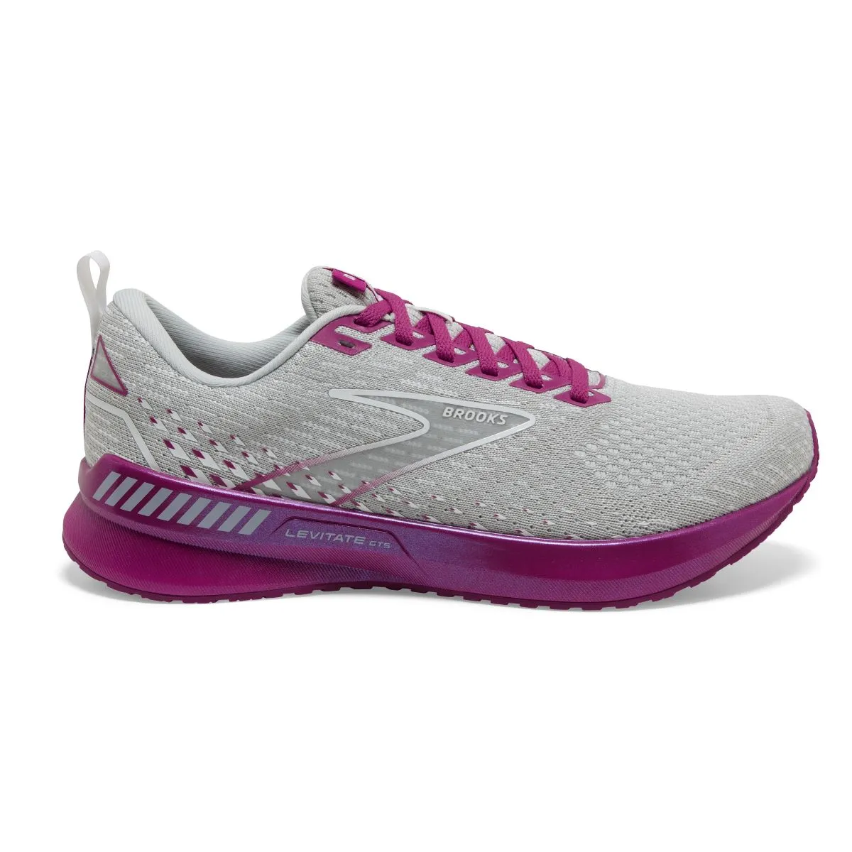 'Brooks' Women's Levitate GTS 5 - Grey / Lavender / Baton Rouge