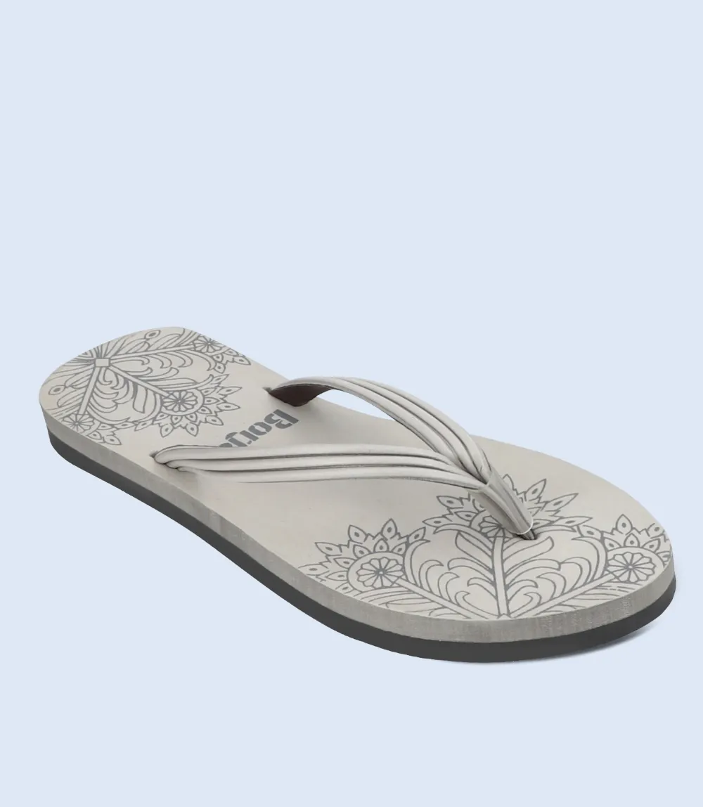 BW9277-GREY-Women Flipflop