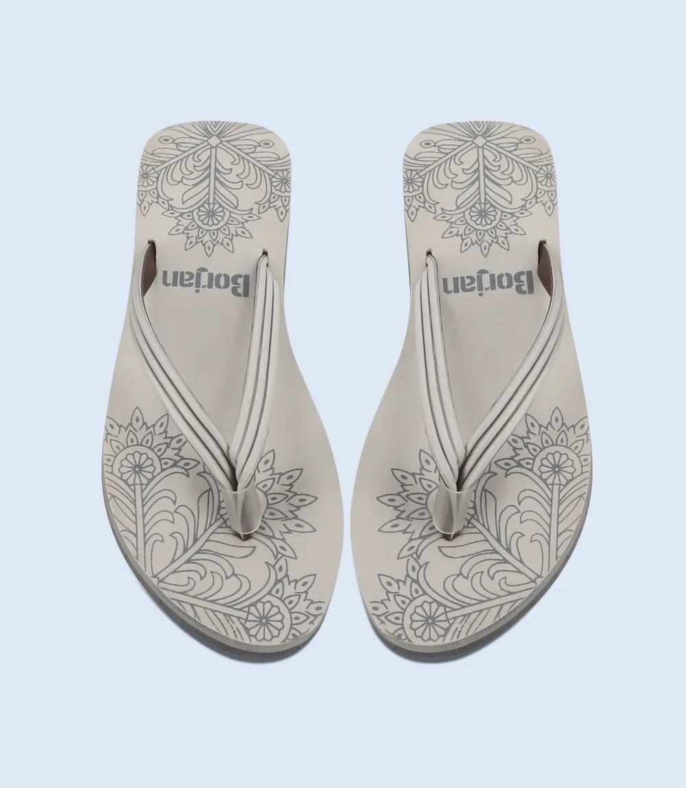 BW9277-GREY-Women Flipflop