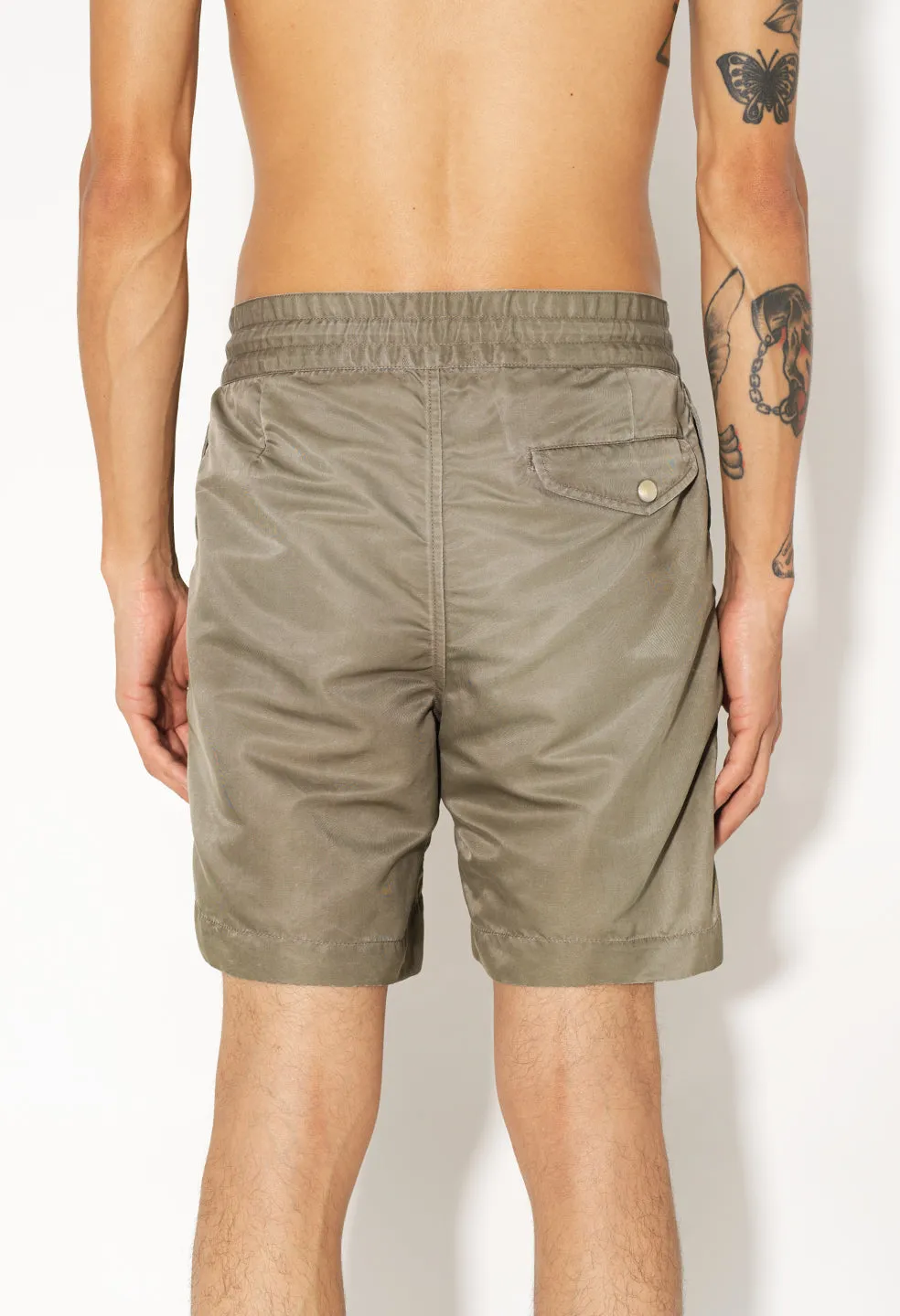 Cadet Board Shorts / Washed Olive