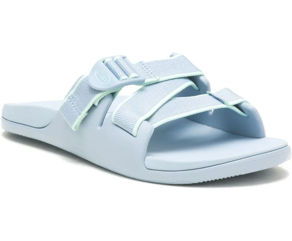 'Chaco' Women's Chillos Slide Sandal - Sky Blue