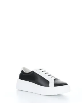 FUZI BLACK/WHITE Lace-up Shoes