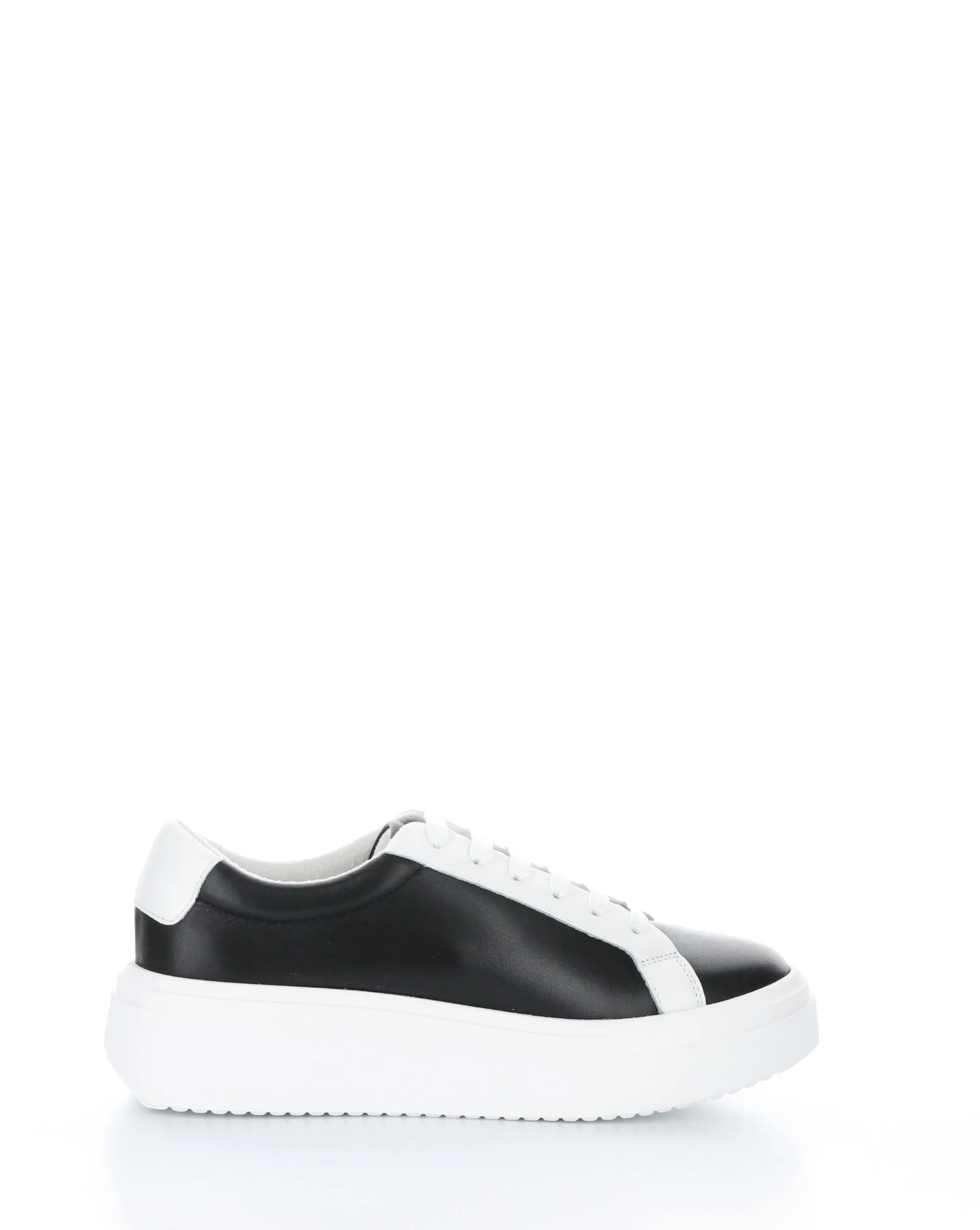 FUZI BLACK/WHITE Lace-up Shoes