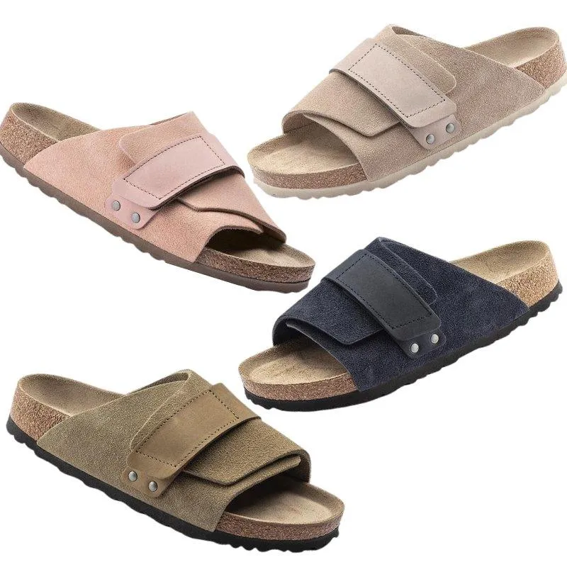 Genuine Leather Cork Women's Wide Width Sandals