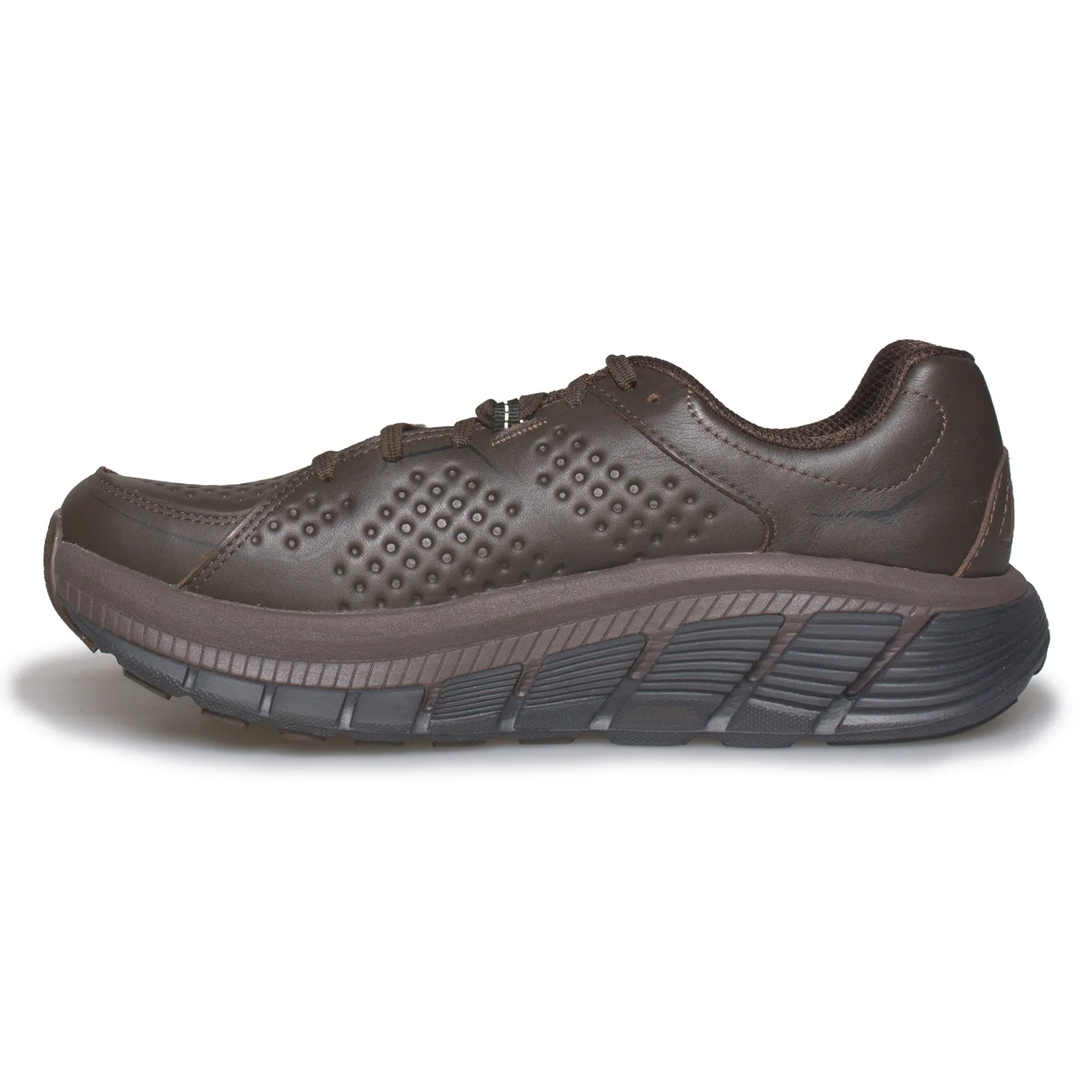 Hoka One One Gaviota Leather Demitasse / Black Running Shoe's - Men's