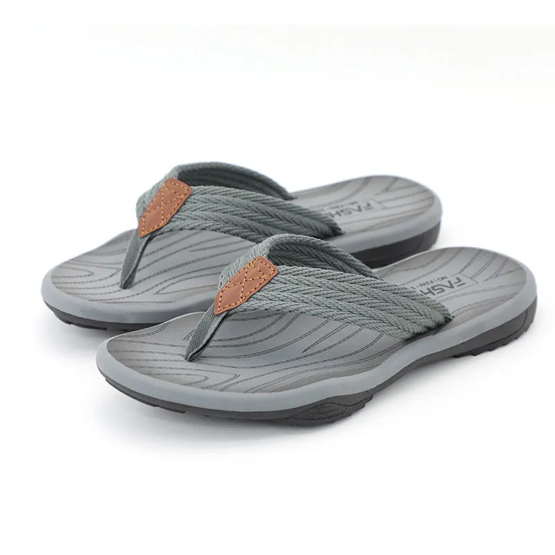 INSTOCK-Men's EVA flip-flops for outdoor sandals rubber sole