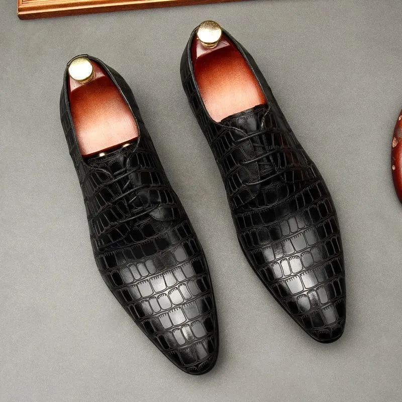 Men  Dress Shoes -  Wild Leather Shoes