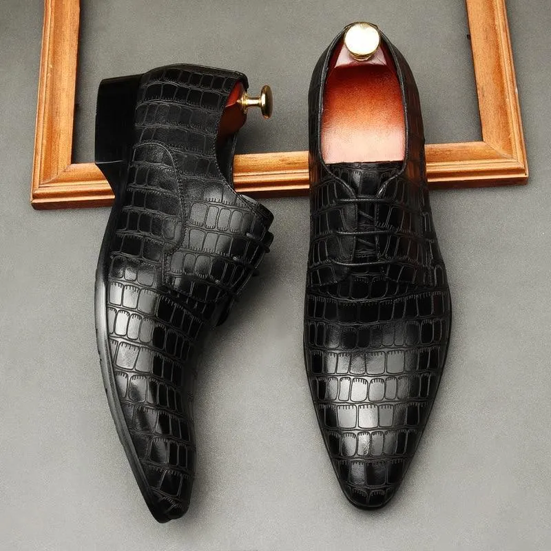 Men  Dress Shoes -  Wild Leather Shoes