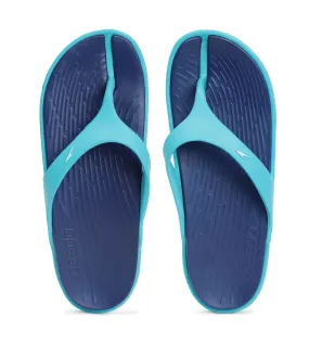 Men's Dual Colour Flip Flops -  Ammonite & Aquarium