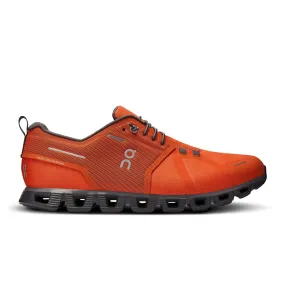 On Running Cloud 5 Waterproof Running Shoe (Men) - Flame/Eclipse