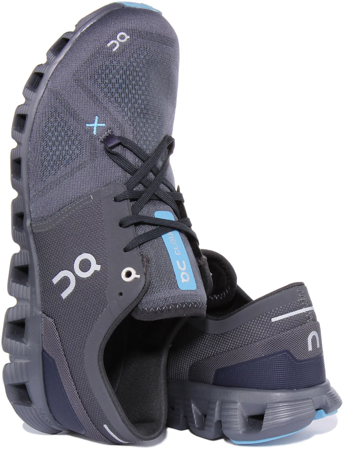 On Running Cloud X 3 In Grey Blue For Men