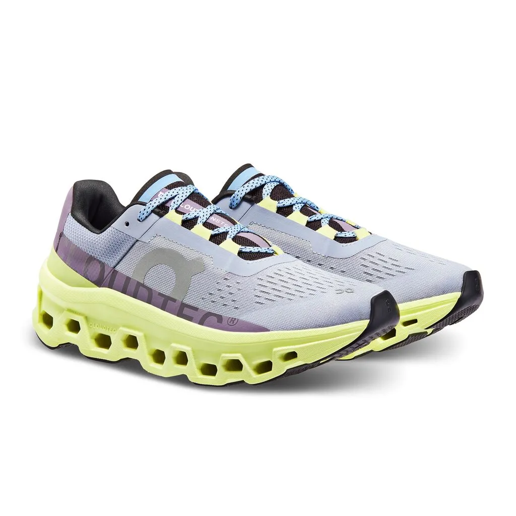 'On Running' Women's Cloudmonster - Nimbus / Hay