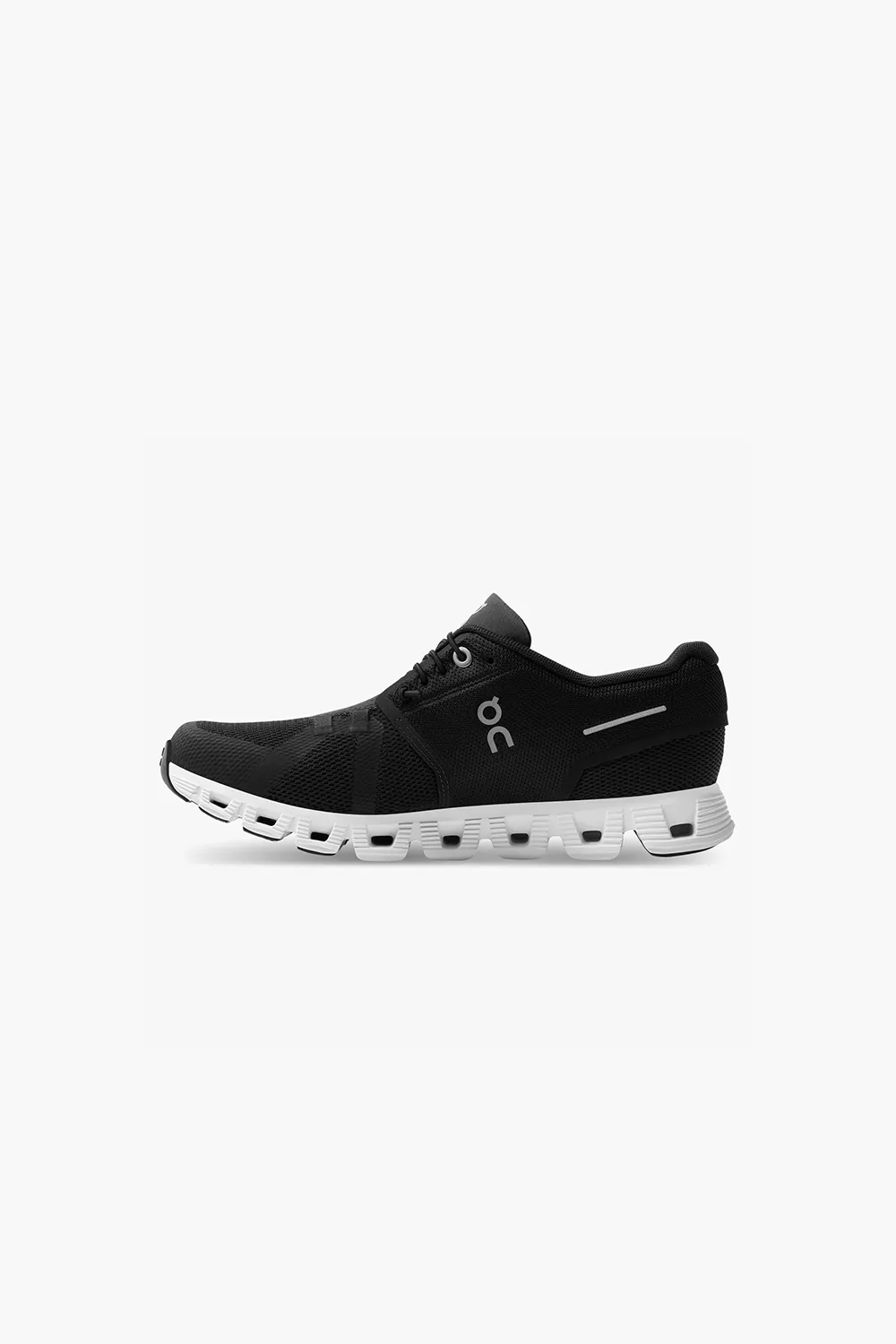 ON | Women's Cloud 5 in Black/White