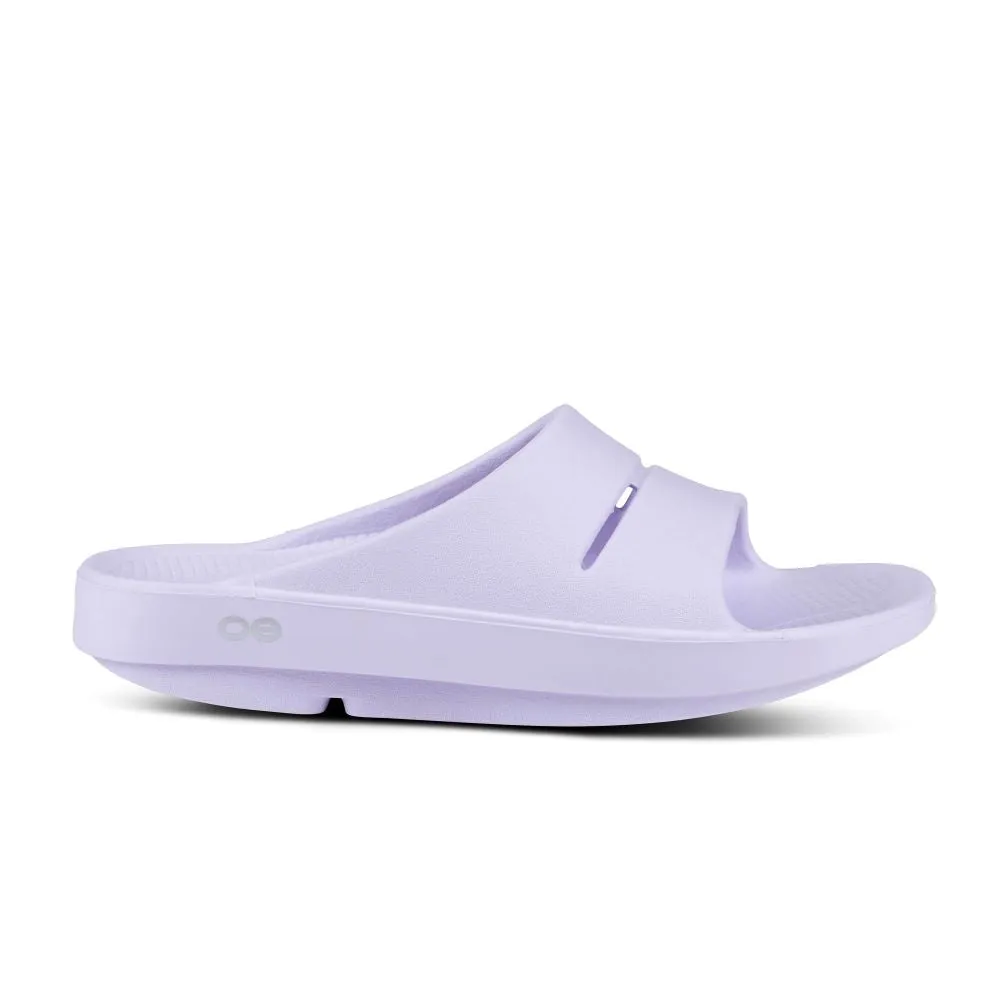 'OOFOS' Women's OOahh Slide Sandal - Lavender