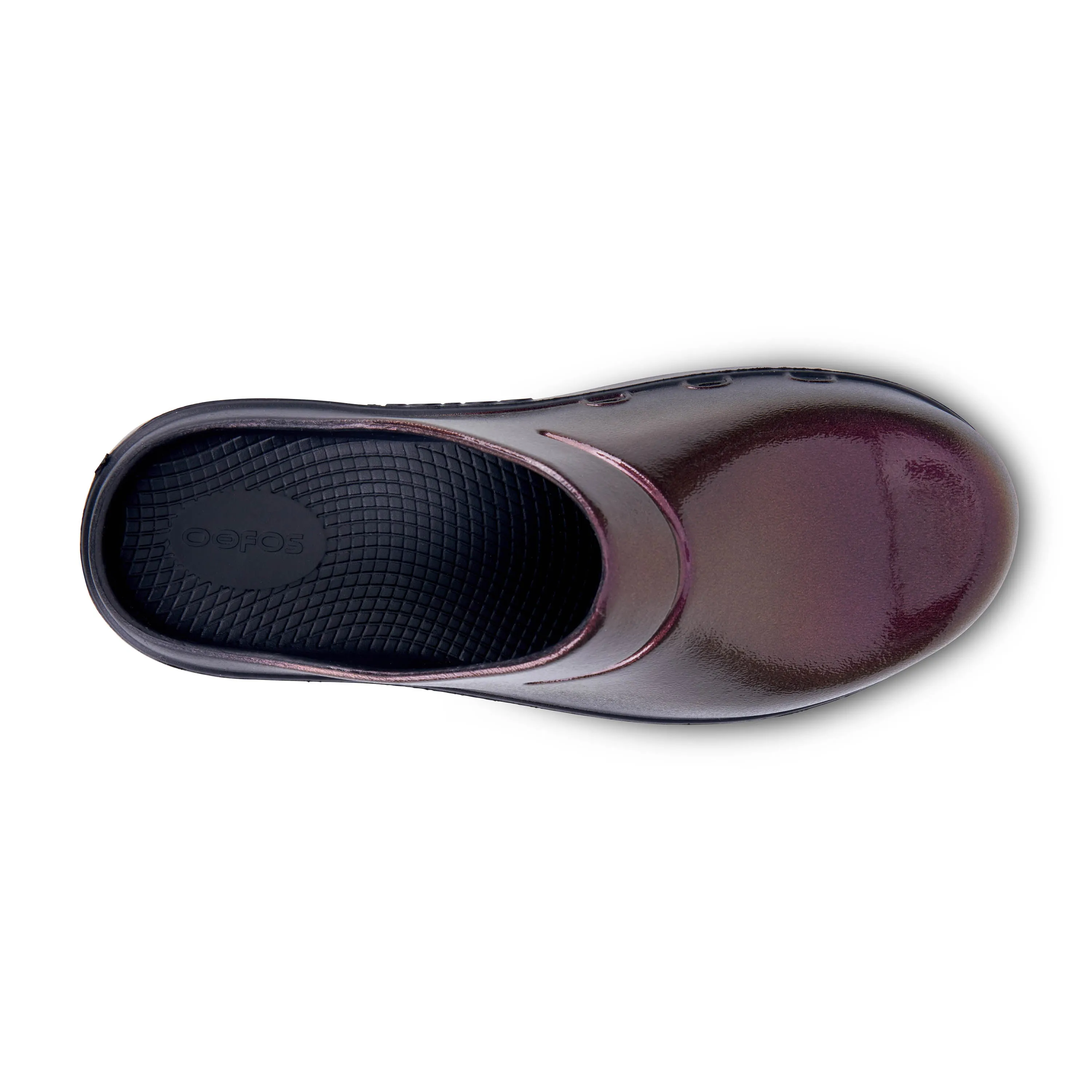 'OOFOS' Women's OOcloog Luxe Slip On - Cabernet