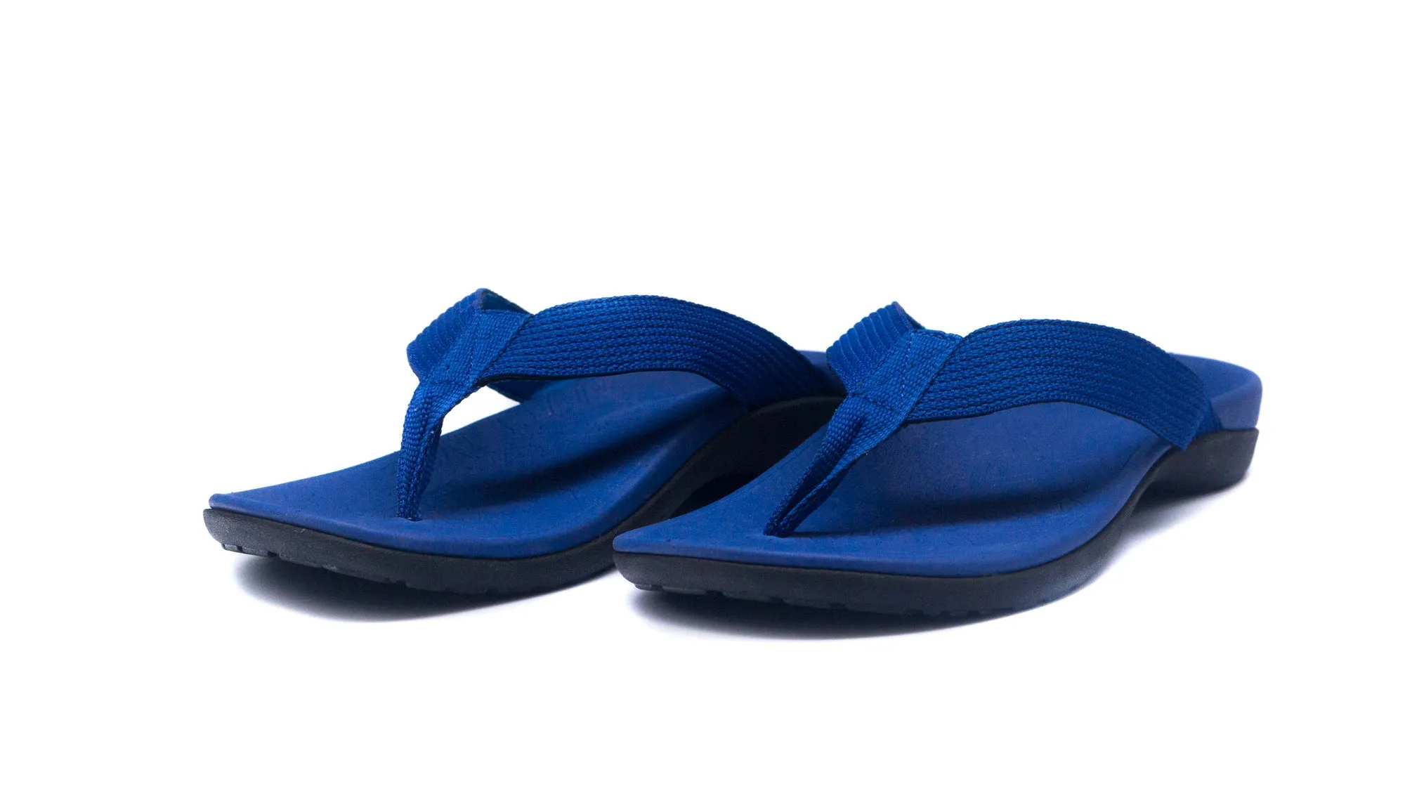 Premium Orthotic Flip Flops Navy and Pink Colour