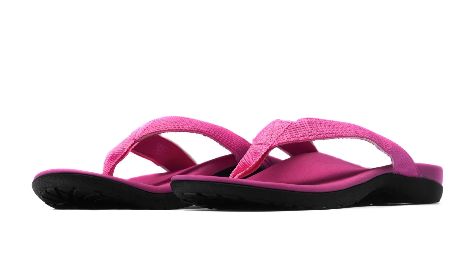 Premium Orthotic Flip Flops Navy and Pink Colour