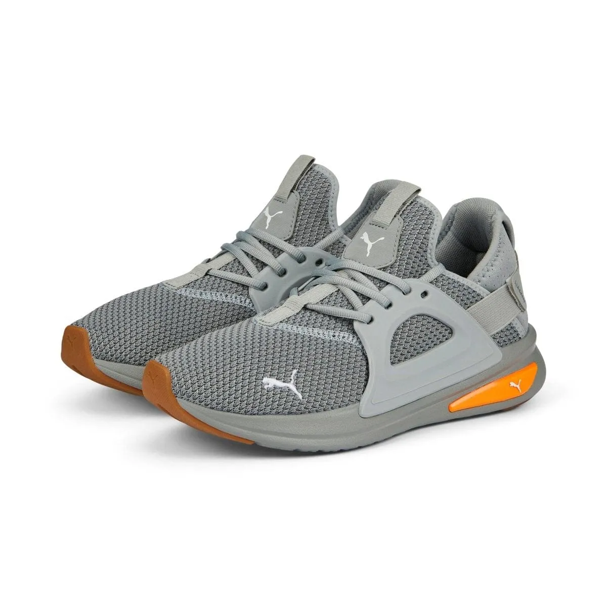 PUMA MEN'S SOFTRIDE ENZO EVO KNIT GREY RUNNING SHOE