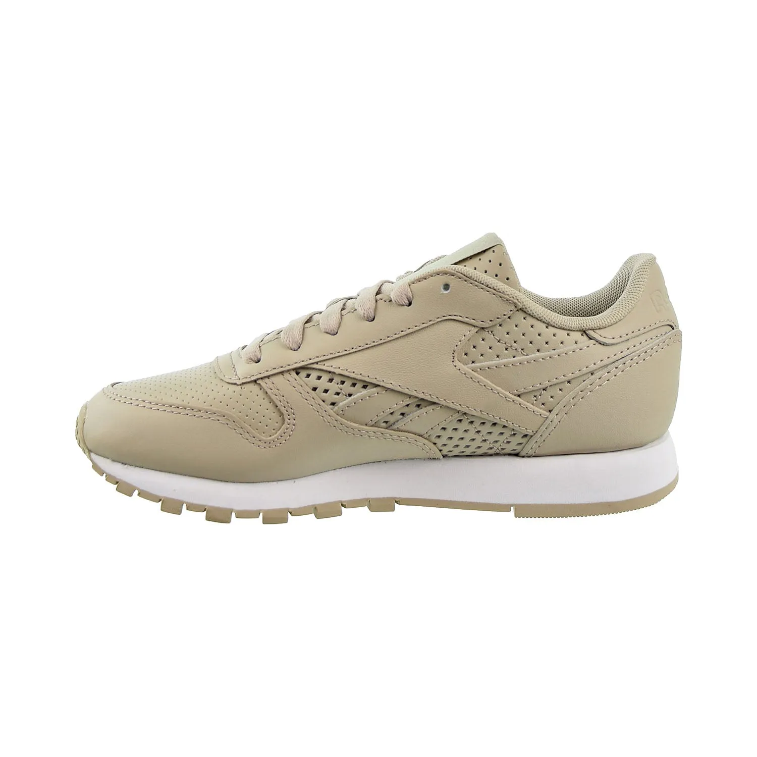 Reebok Classic Leather Women's Shoes Light Sand/White