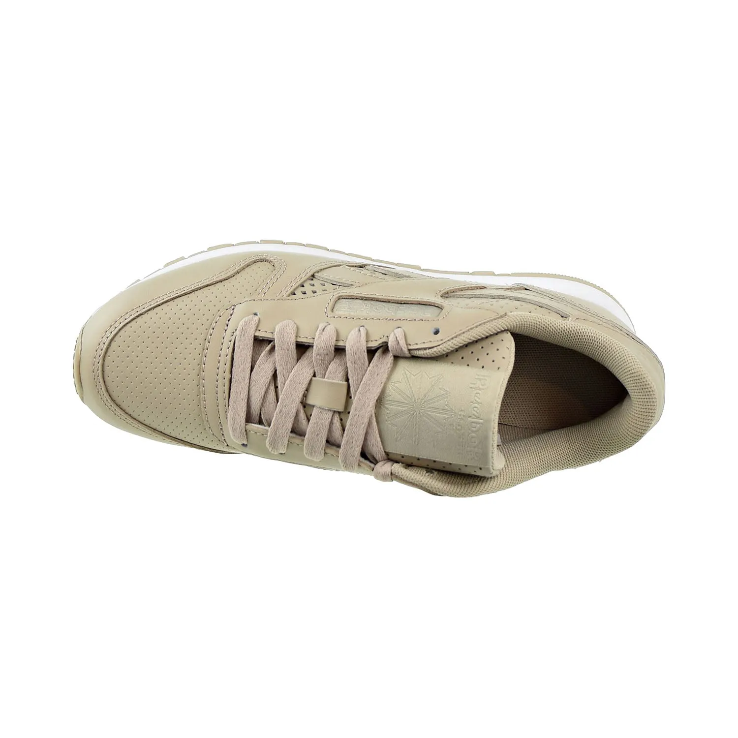 Reebok Classic Leather Women's Shoes Light Sand/White