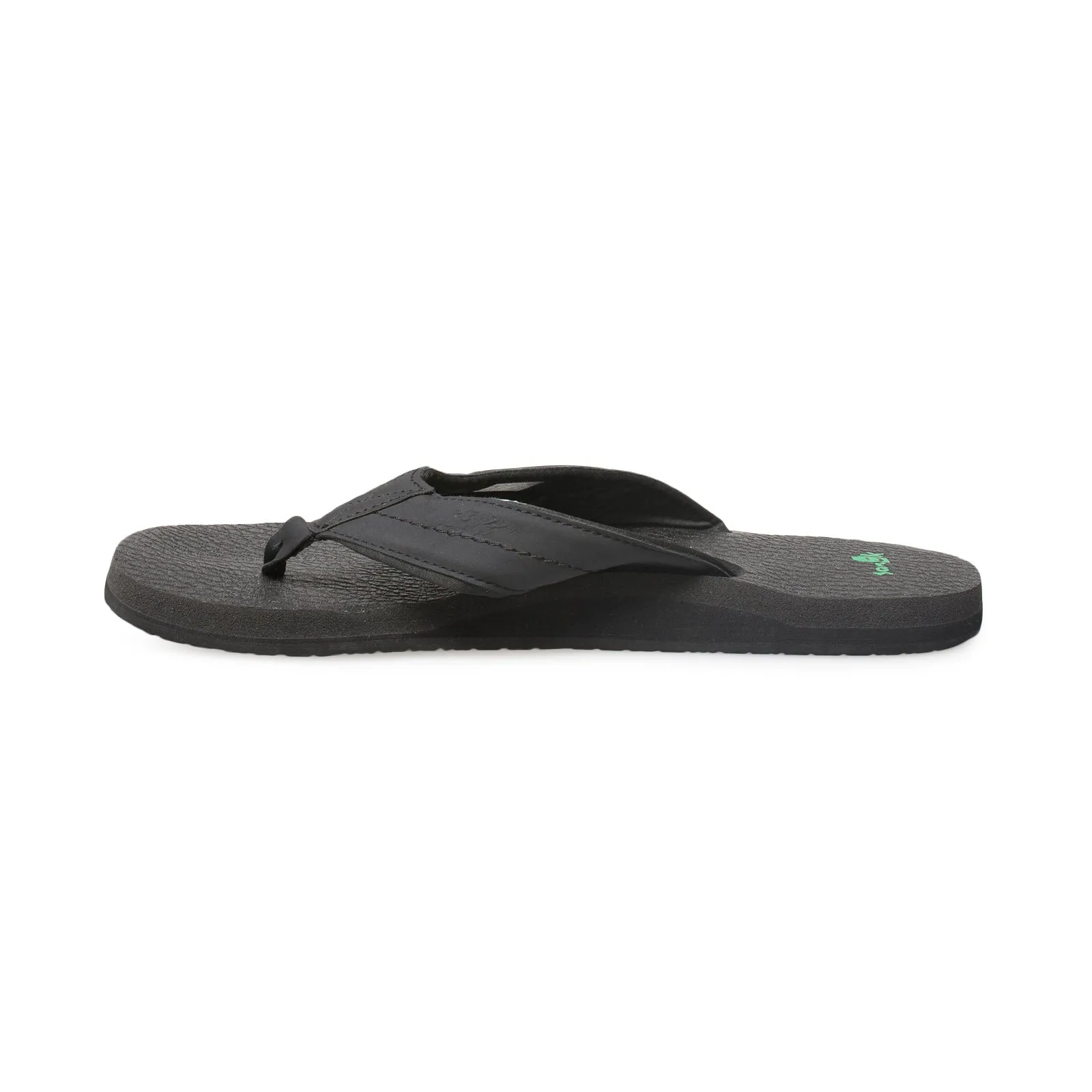 Sanuk Beer Cozy 2 Black Flip Flops - Men's