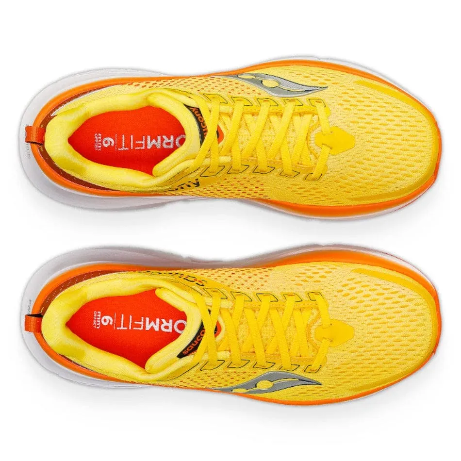 Saucony Guide 17 Men's Running Shoes SS24 Pepper / Canary