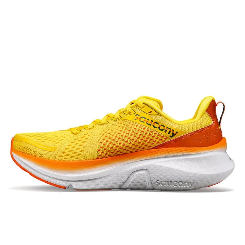 Saucony Guide 17 Men's Running Shoes SS24 Pepper / Canary