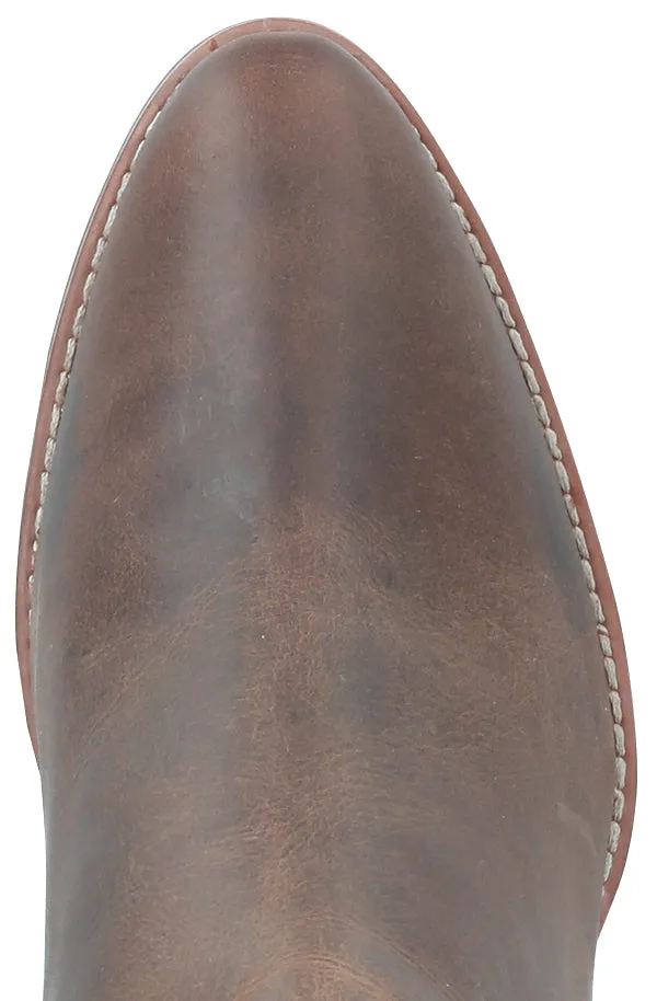 'Smoky Mountain' Women's Luna Western Square Toe - Brown Oil Distress