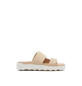 'Sorel' Women's Viibe Slide Sandal - Nova Sand / Sea Salt