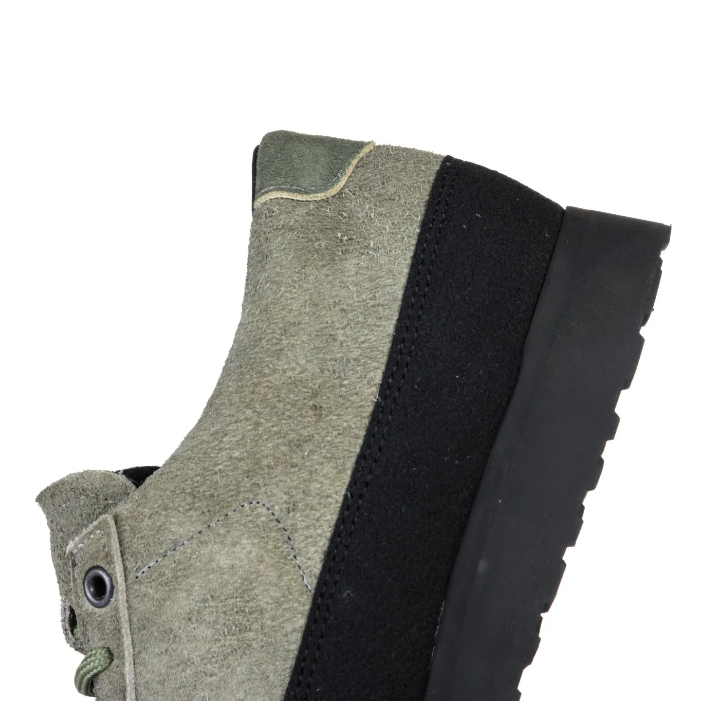 TARVAS EXPLORER SPINACH HAIRY SUEDE