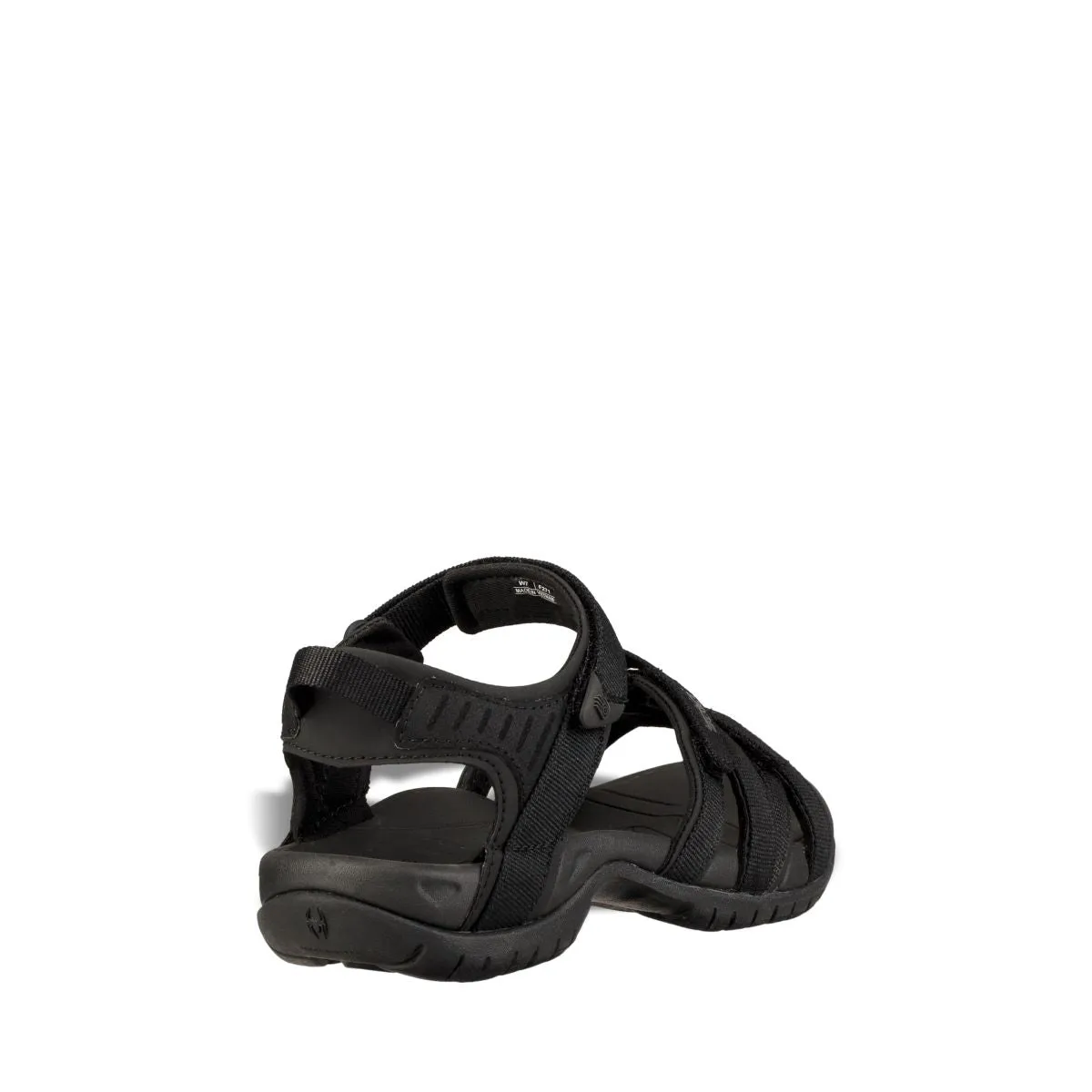 'Teva' Women's Tirra Sandal - Black / Black