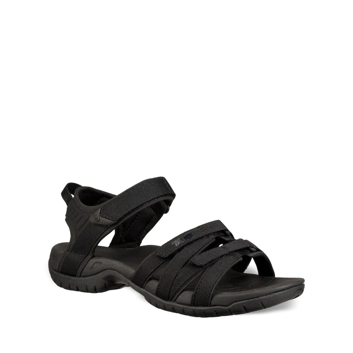 'Teva' Women's Tirra Sandal - Black / Black