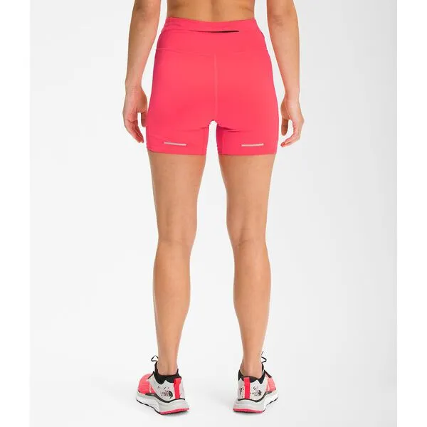 The North Face Movmynt 5" Tight Shorts (Women's) Brilliant Coral