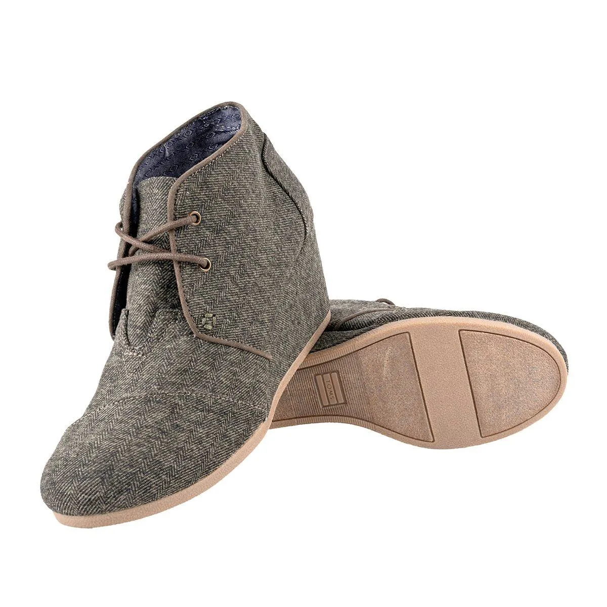 Toms Desert Wedge Boots