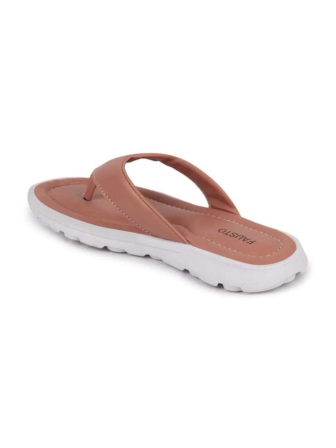 Women Pink Slippers & Flip Flops