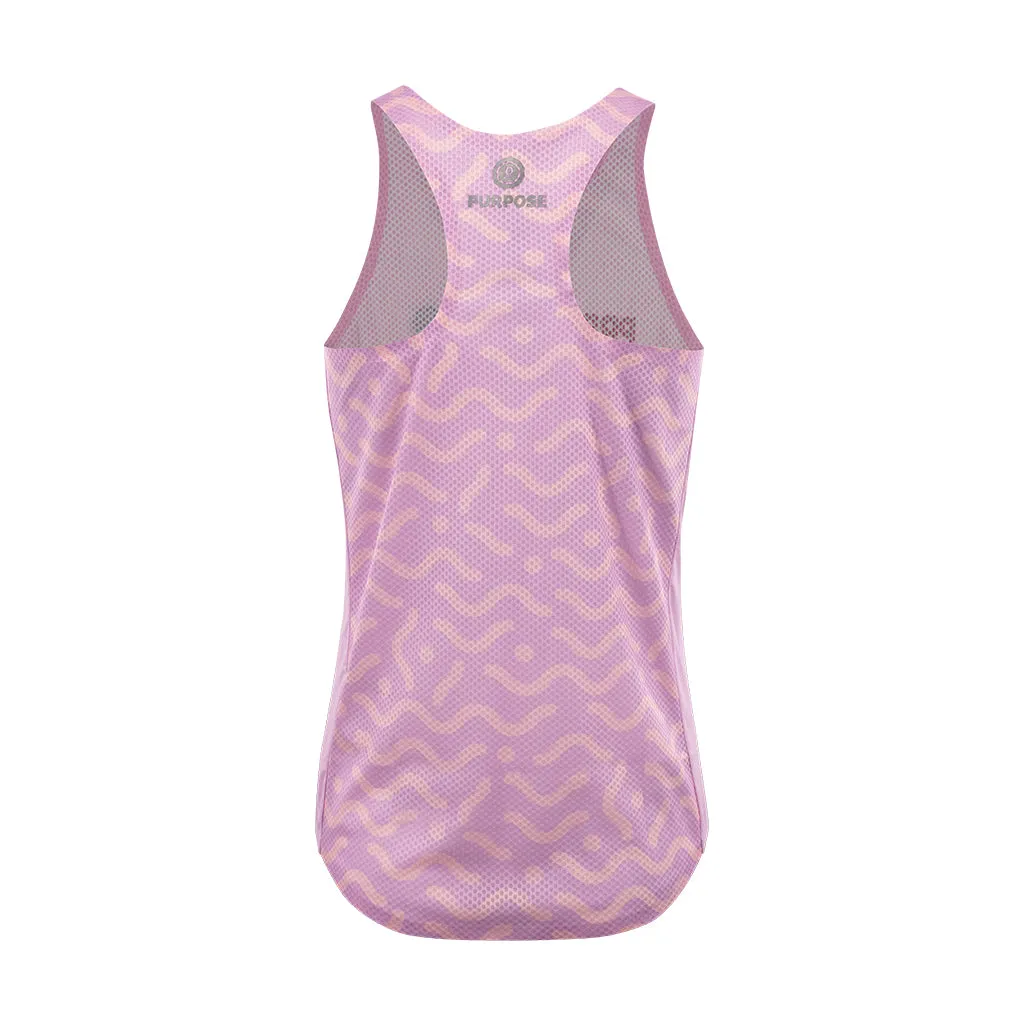 Women Running Singlet Hypermesh PRO (Blush)