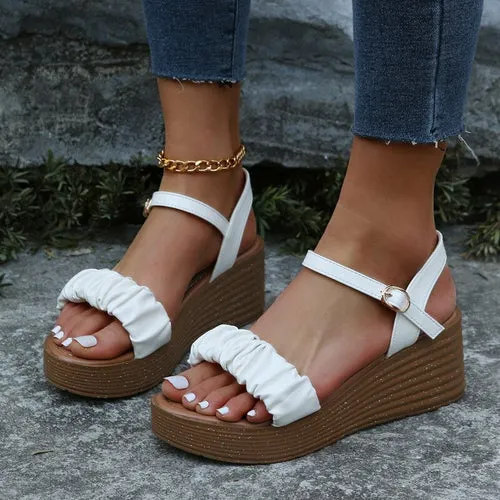 Women Sandals Buckle Fashion Shoes